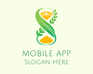 Hourglass Lemon Vines Logo