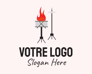 Musical Fire Drums  Logo