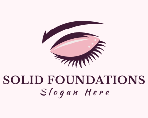 Cosmetic Surgery - Beauty Eyelash Woman logo design