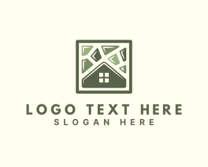 Remodel - House Floor Decor logo design