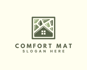 Mat - House Floor Decor logo design