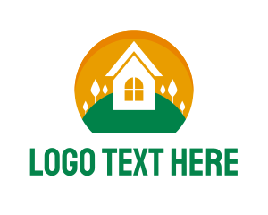 Landscaping - Front Yard Property logo design