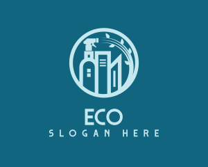 Eco Clean Building Logo