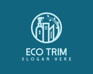 Eco Clean Building logo design