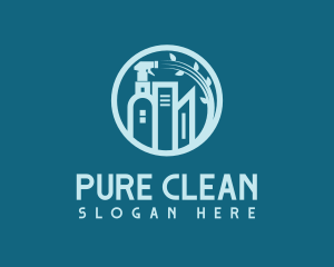 Eco Clean Building logo design