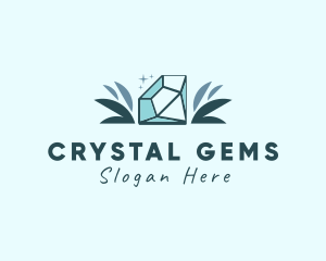 Diamond Crystal Gem logo design