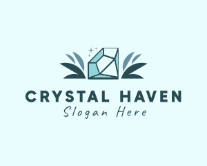 Diamond Crystal Gem logo design