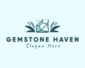 Diamond Crystal Gem logo design