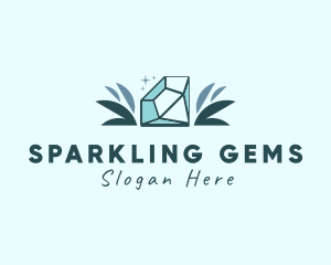 Diamond Crystal Gem logo design