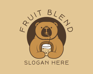 Smoothie - Smoothie Bear Drink logo design