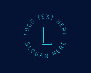 Letter Hi - Digital Tech Business logo design