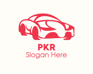 Red Luxury Car Logo