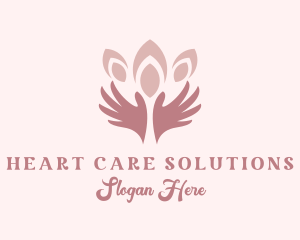 Massage Hand Spa logo design