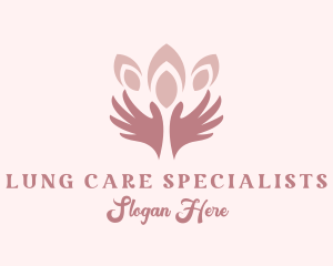 Massage Hand Spa logo design