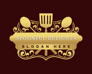 Spatula Restaurant Cuisine logo design