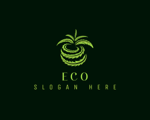 Marijuana - Cannabis Leaf Fruit logo design