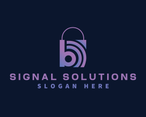 Signal - Signal Wave Bag logo design