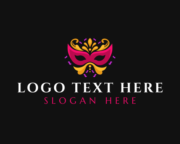 Festival - Masquerade Festival Event logo design