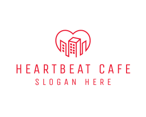 Heart - Heart City Buildings logo design