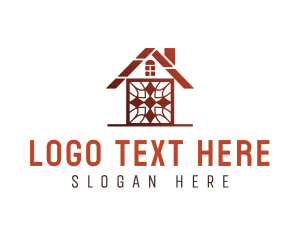 House Tile Flooring logo design