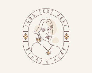 Woman Luxury Accessory Logo