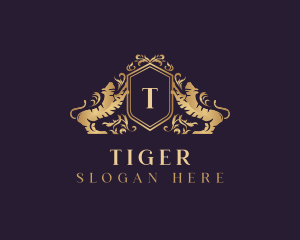 Tiger Crest Royalty logo design