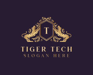 Tiger Crest Royalty logo design