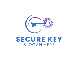 Key Locksmith Safety logo design