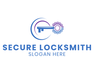 Locksmith - Key Locksmith Safety logo design