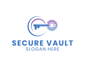 Vault - Key Locksmith Safety logo design