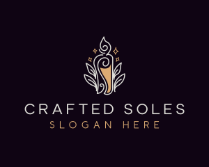 Elegant Candle Light logo design