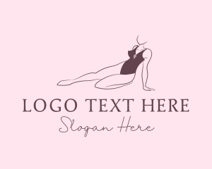 Intimate - Bikini Lingerie Woman logo design