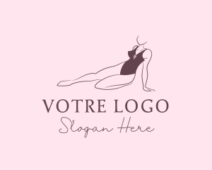 Bikini Lingerie Woman Logo