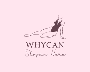 Bikini Lingerie Woman Logo