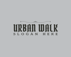 Urban Maculine Tavern logo design