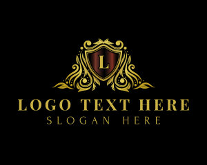 Luxury - Crest Shield Royal logo design