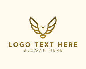 Avian - Luxury Owl Bird logo design