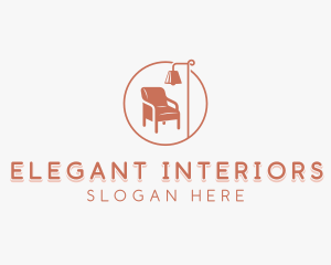 Lamp Chair Sofa logo design