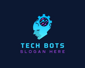 Robotic - Robotic Human Intelligence logo design