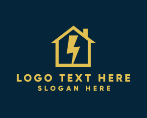 Minimalist - Electrical House logo design