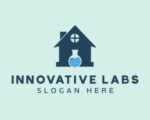 Science Lab Home logo design