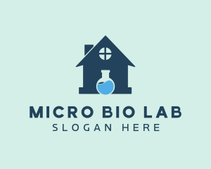 Science Lab Home logo design