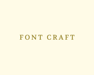 Classy Luxury Font  logo design