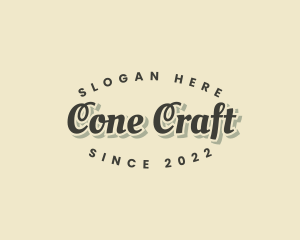 Simple Generic Cursive  logo design