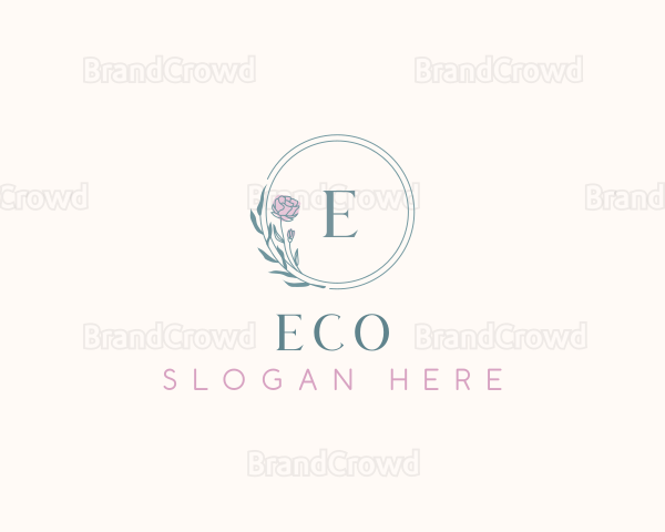 Elegant Flower Boutique Logo