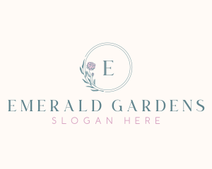 Elegant Flower Boutique logo design