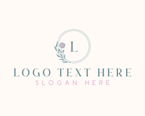 Boutique - Elegant Flower Boutique logo design
