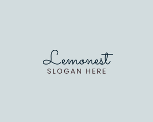 Elegant Cursive Business Logo