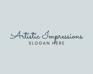 Elegant Cursive Business logo design