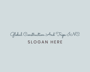 Salon - Elegant Cursive Business logo design